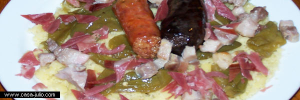 Migas Gastronomía de La Alpujarra